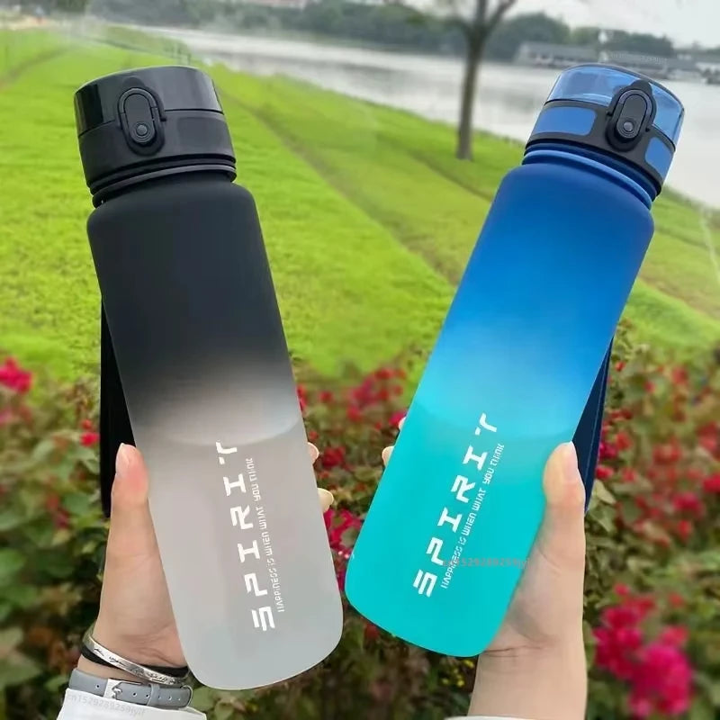 1L Leak-Proof Colorful Court Water Bottle – Portable & Durable