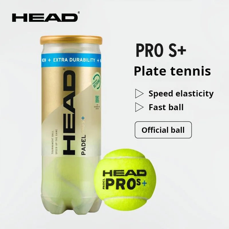 HEAD Controlled Padel Tennis Balls – 1 Can (3 Balls) for Training & Tournament