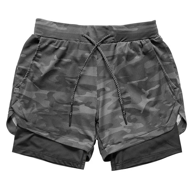 Men’s 2-in-1 Padel/Tennis Shorts – Quick-Dry Summer Training Shorts with Inner Support