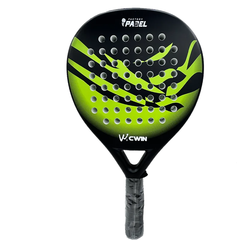 Cwin 2025 Carbon Fiber Padel Racket – Soft EVA Face with Bag & Accessories