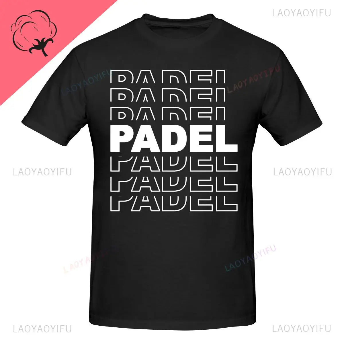Porque Pierdo al Padel – Funny Cotton Graphic Tee for Men
