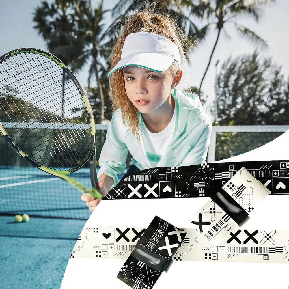 2pcs Tennis & Padel Overgrips – Sweat-Absorbent Racket Grip Tape for Badminton & Tennis