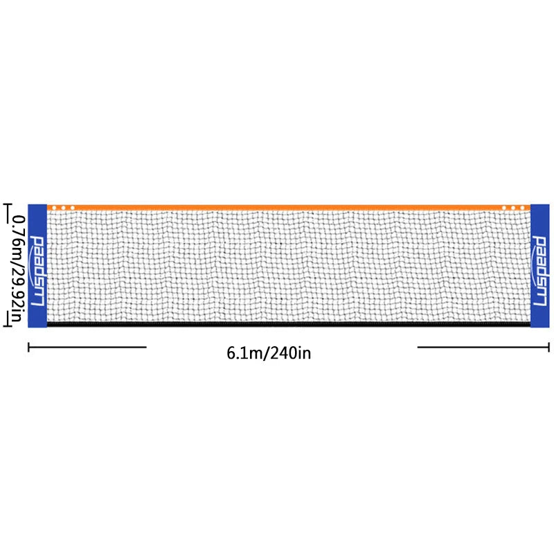 Portable Folding Tennis & Padel Training Net – Professional Standard Indoor/Outdoor Practice Net
