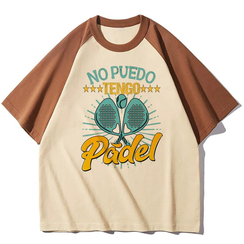 Juniors’ Padel Printed Shirt – Lightweight & Breathable Sports Top for Kids