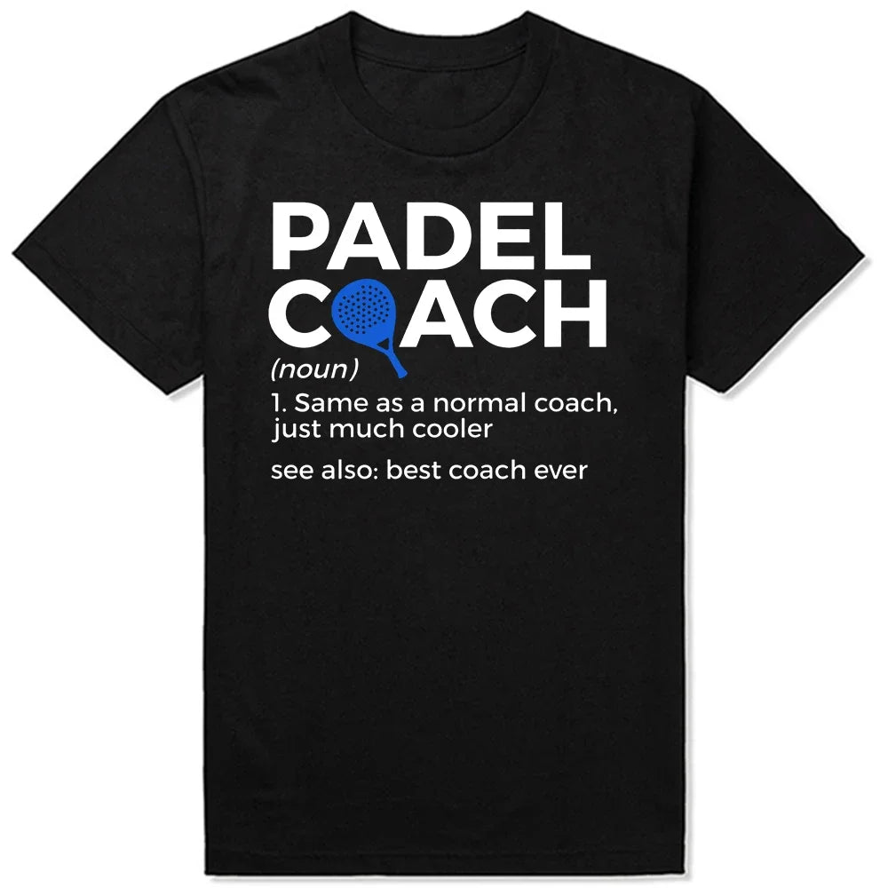 Men’s Padel Teacher T-Shirt – Casual Streetwear Tee