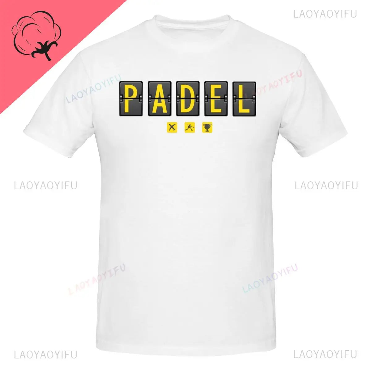 Porque Pierdo al Padel – Funny Cotton Graphic Tee for Men
