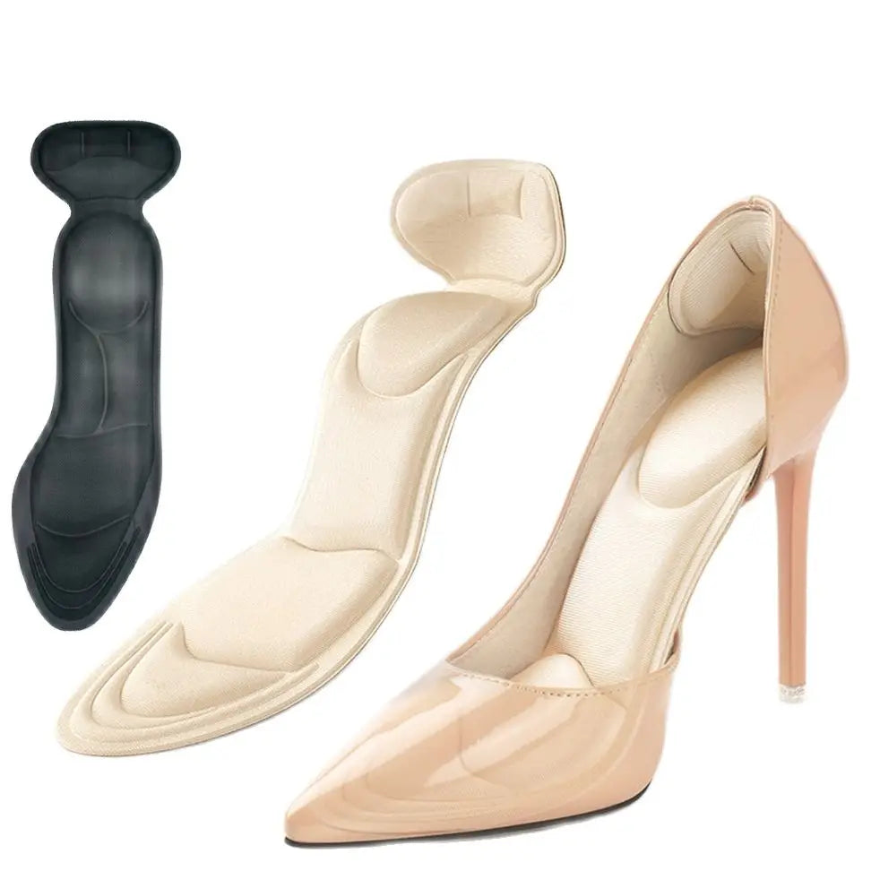 Sports Shoe Heel Pads – Anti-Wear Cushioned Insole Inserts & Foot Protectors