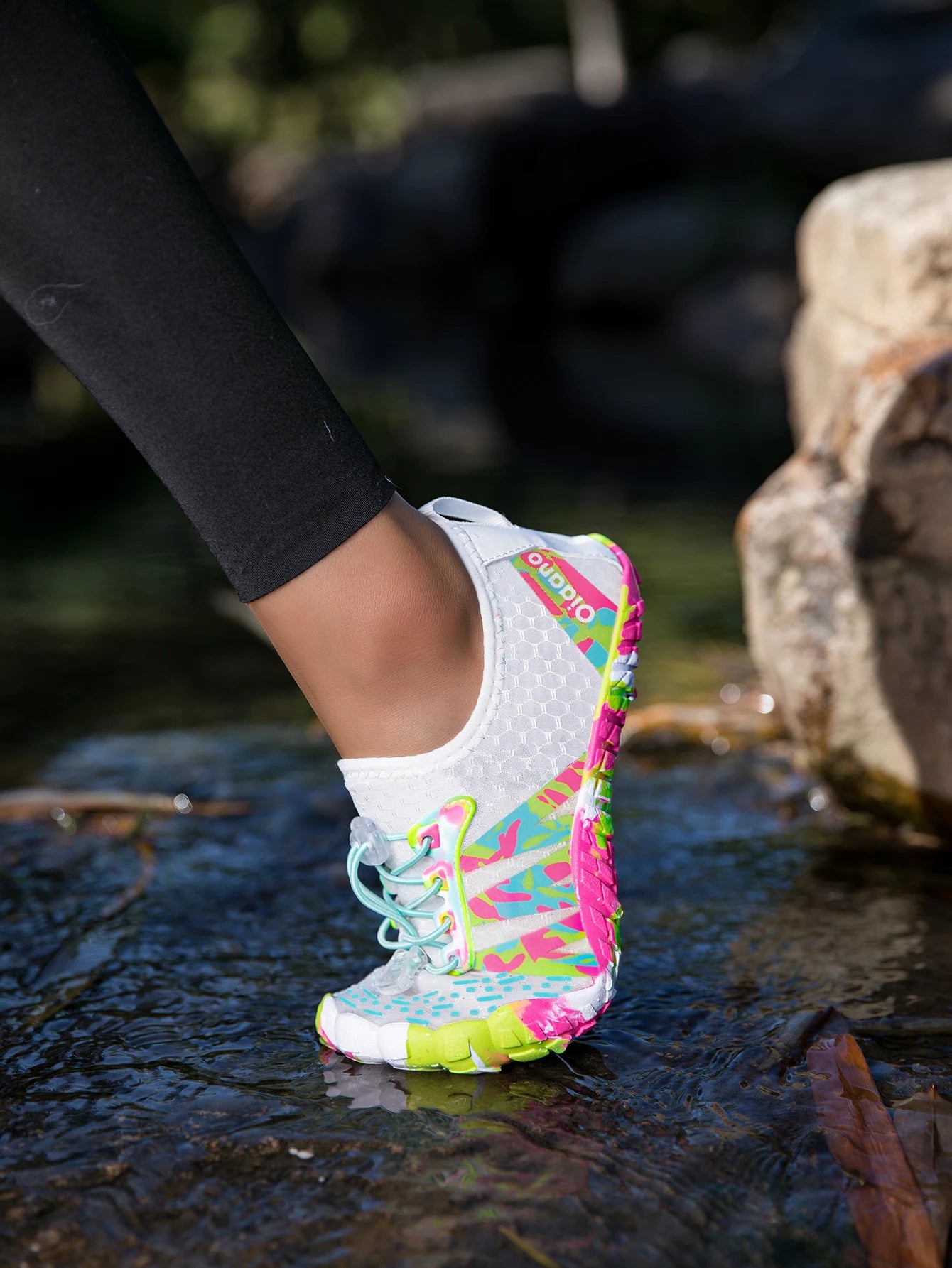 Oiaano Unisex Sports Shoes | Anti-Slip Lightweight Breathable Barefoot Running & Outdoor Walking Shoes