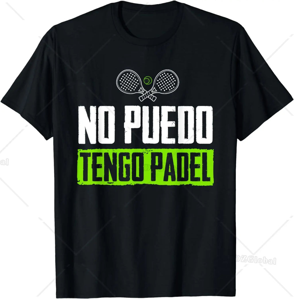 Padel Passion Graphic Tee – Casual Streetwear for Players & Fans