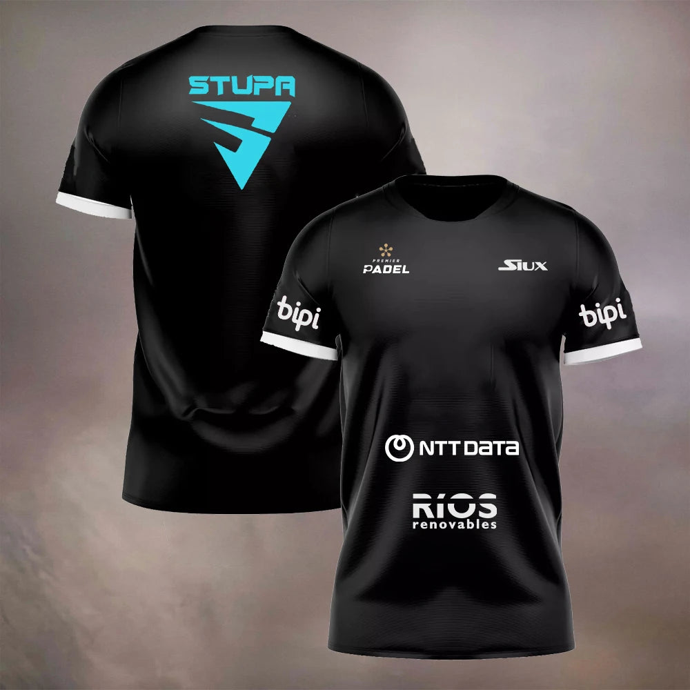Breathable Padel Sport T-Shirt – Short Sleeve Top