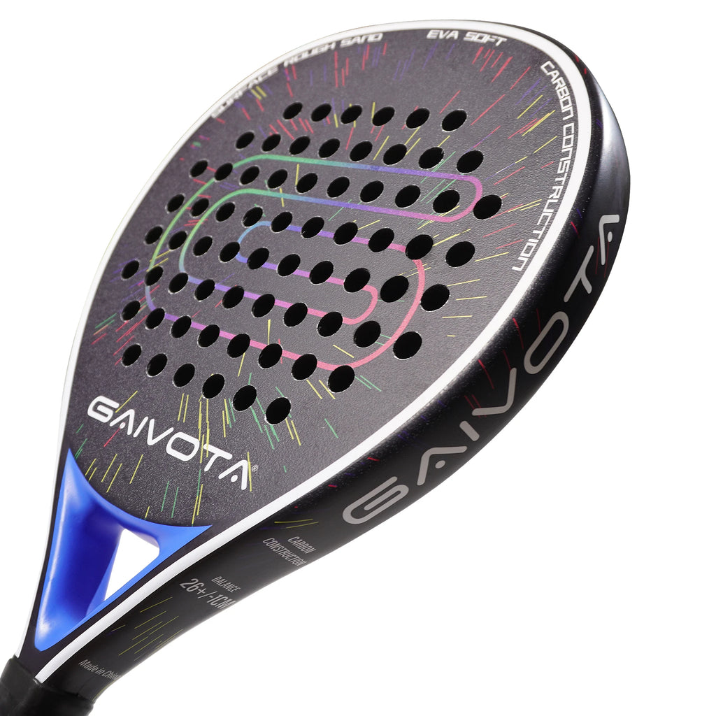 GAIVOTA PX20 2025 Blue Padel Racket | Carbon Fiber EVA Memory Foam Core Lightweight Tennis Paddle