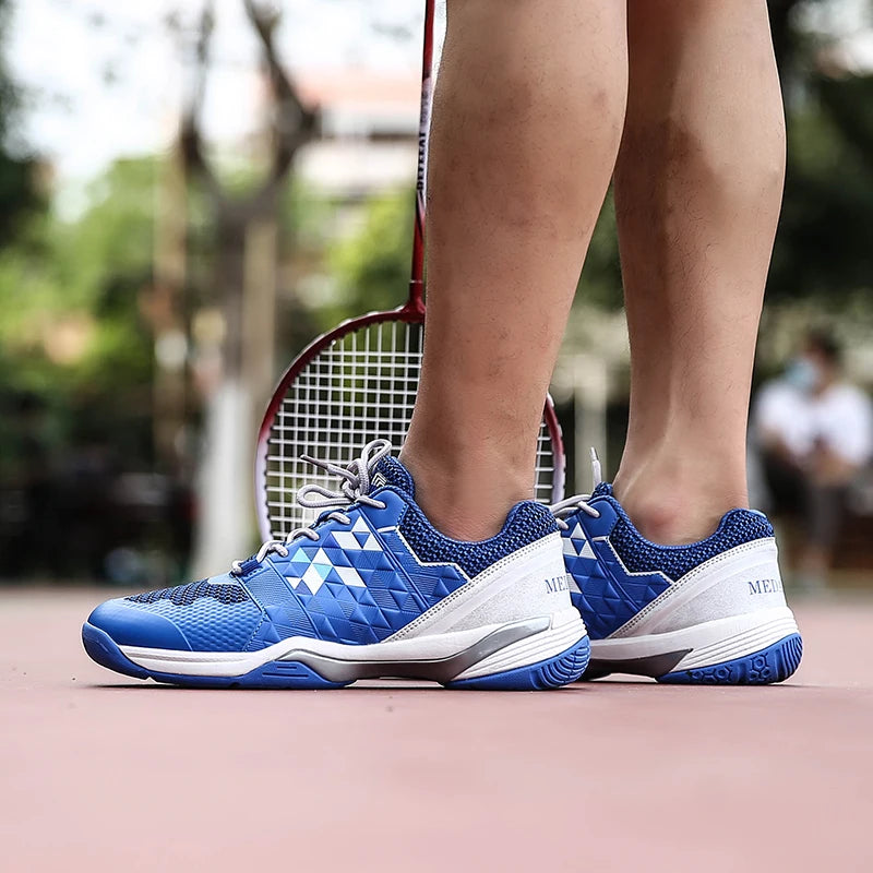 Professional Men’s Breathable Badminton & Tennis Training Shoes – Non-Slip Sports Sneakers