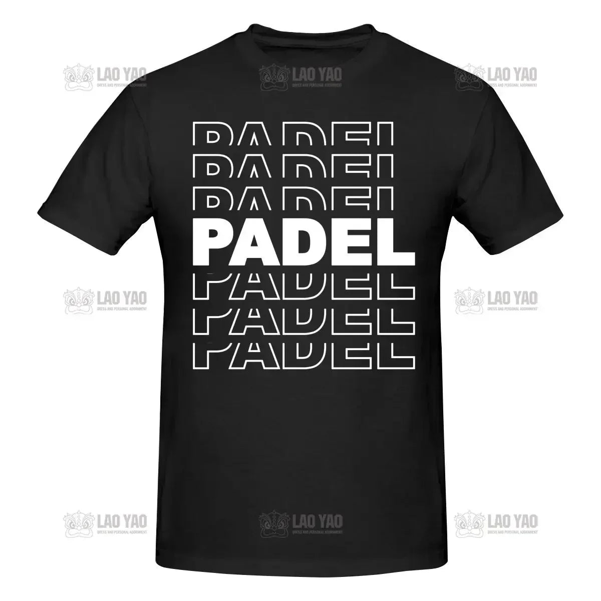 Funny Padel Graphic Tee – Harajuku Style Rick & Morty-Inspired Shirt for Men