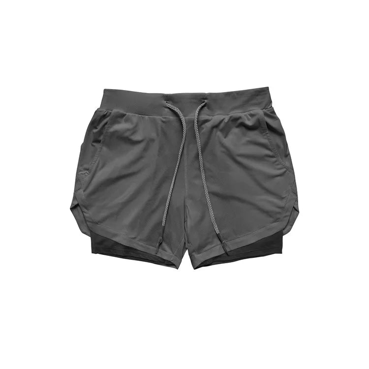 Men’s 2-in-1 Padel/Tennis Shorts – Quick-Dry Summer Training Shorts with Inner Support