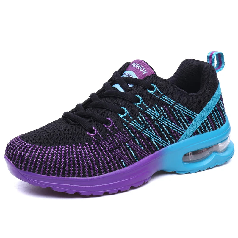 Women's Breathable Running & Walking Sports Shoes – Non-Slip Athletic Sneakers