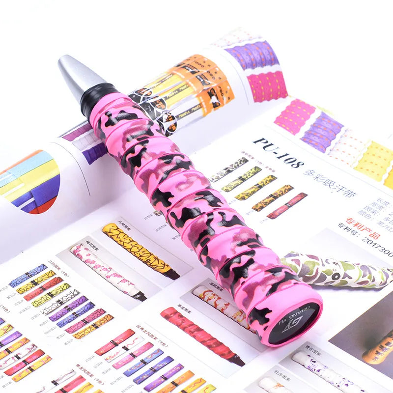 3pcs Camouflage Sports Racket Overgrips – Padel & Tennis Grip Tape