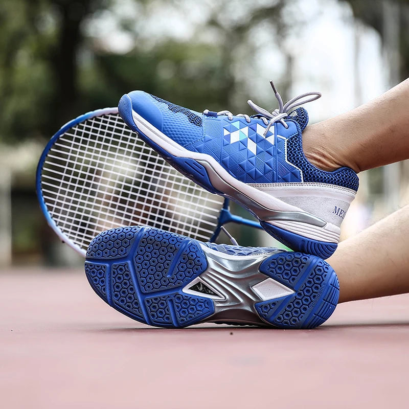 Professional Men’s Breathable Badminton & Tennis Training Shoes – Non-Slip Sports Sneakers