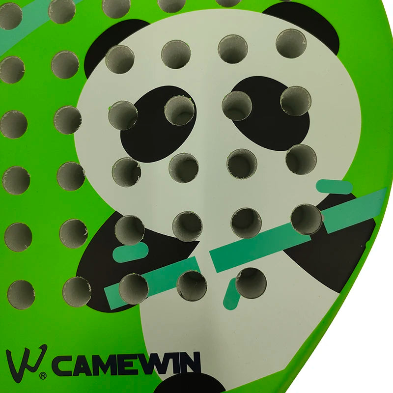 Child Padel & Tennis Racket – 50% Carbon Fiber, 50% Glass Fiber Paddle with Multi-Sport Use