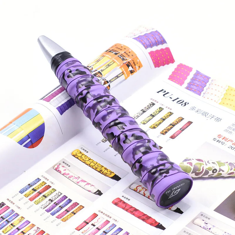 3pcs Camouflage Sports Racket Overgrips – Padel & Tennis Grip Tape