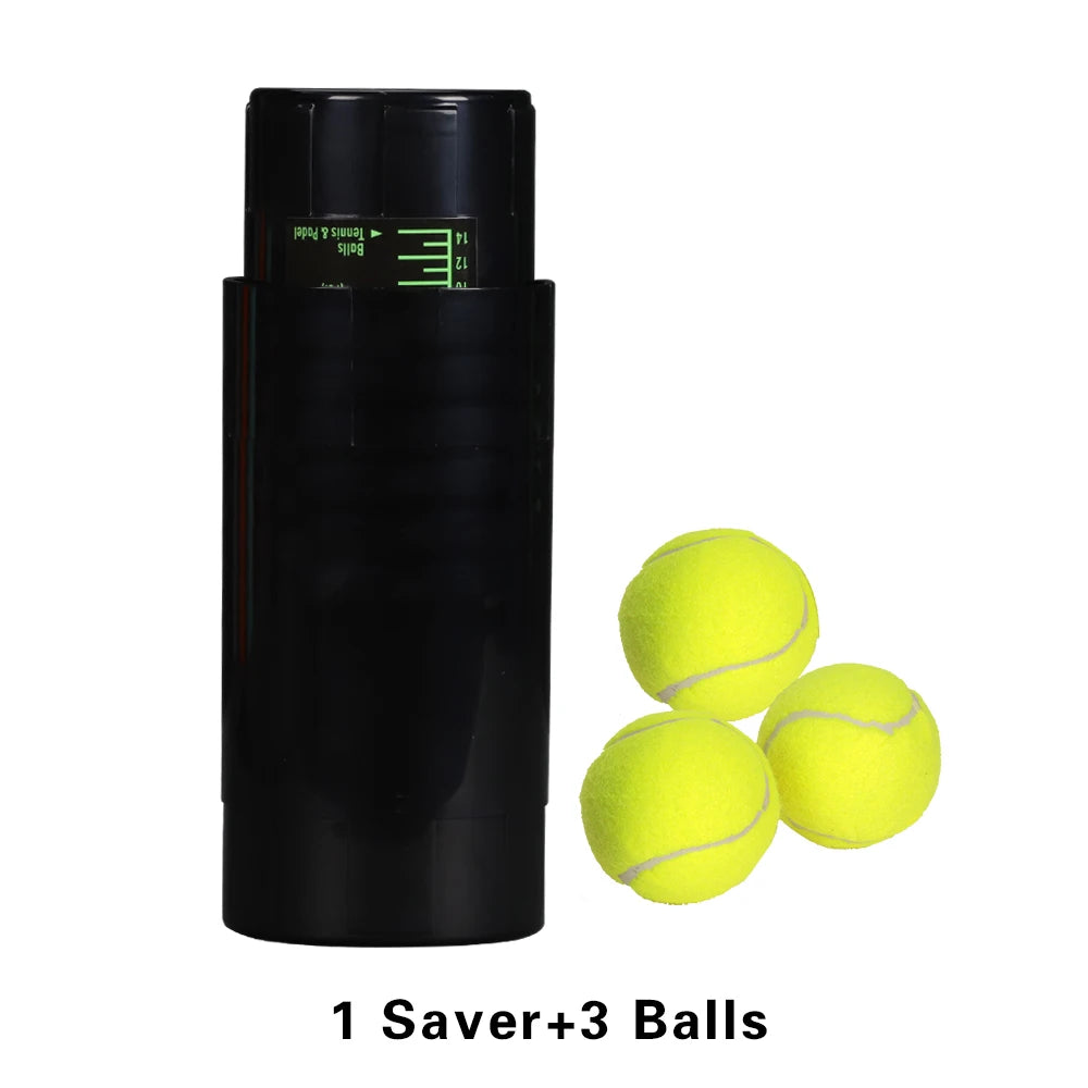 Tennis Ball Saver – Pressurized Storage Container to Keep Tennis Balls Fresh and Bouncy