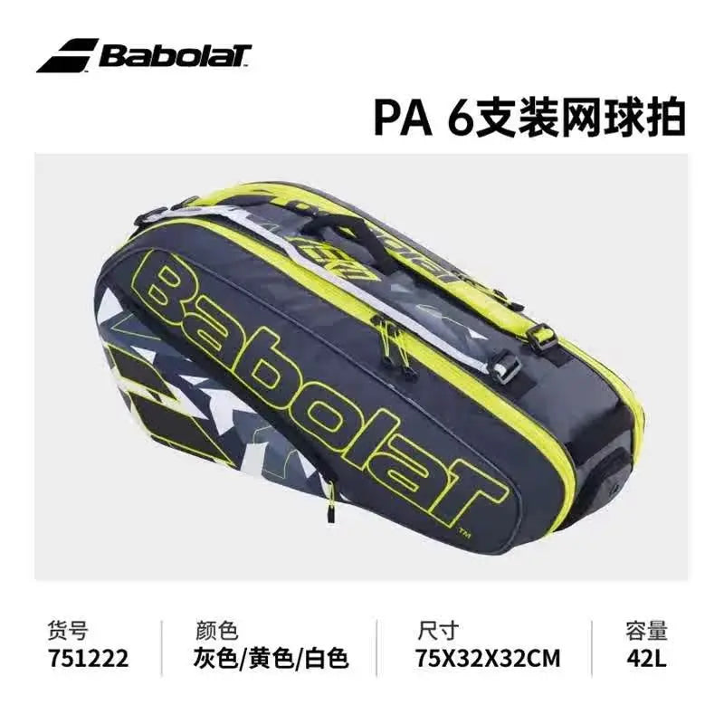 Babolat Wimbledon RAFA/RH6 Pure WIM Tennis & Padel Racket Backpack with Shoe Compartment