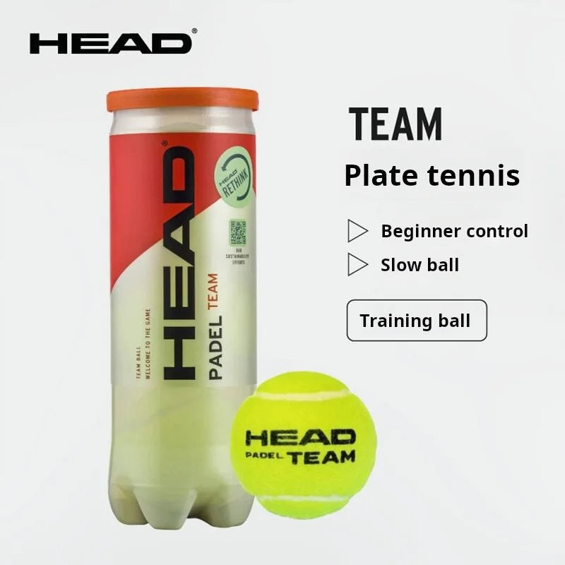 HEAD Controlled Padel Tennis Balls – 1 Can (3 Balls) for Training & Tournament