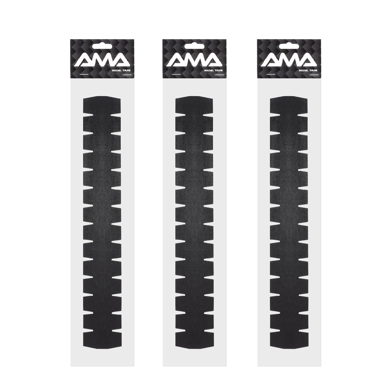 AMA SPORT Padel Racket Edge Protector Tape – Pack of 1/2/6, Durable Transparent Racket Guard