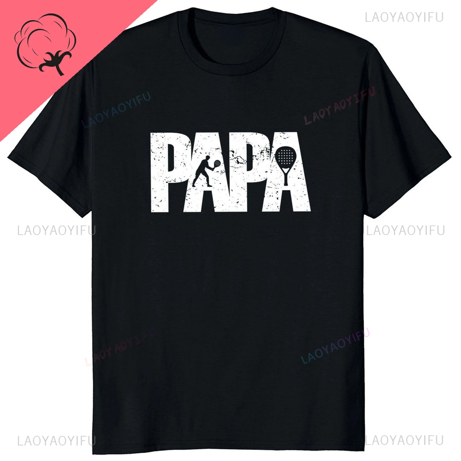Porque Pierdo al Padel – Funny Cotton Graphic Tee for Men