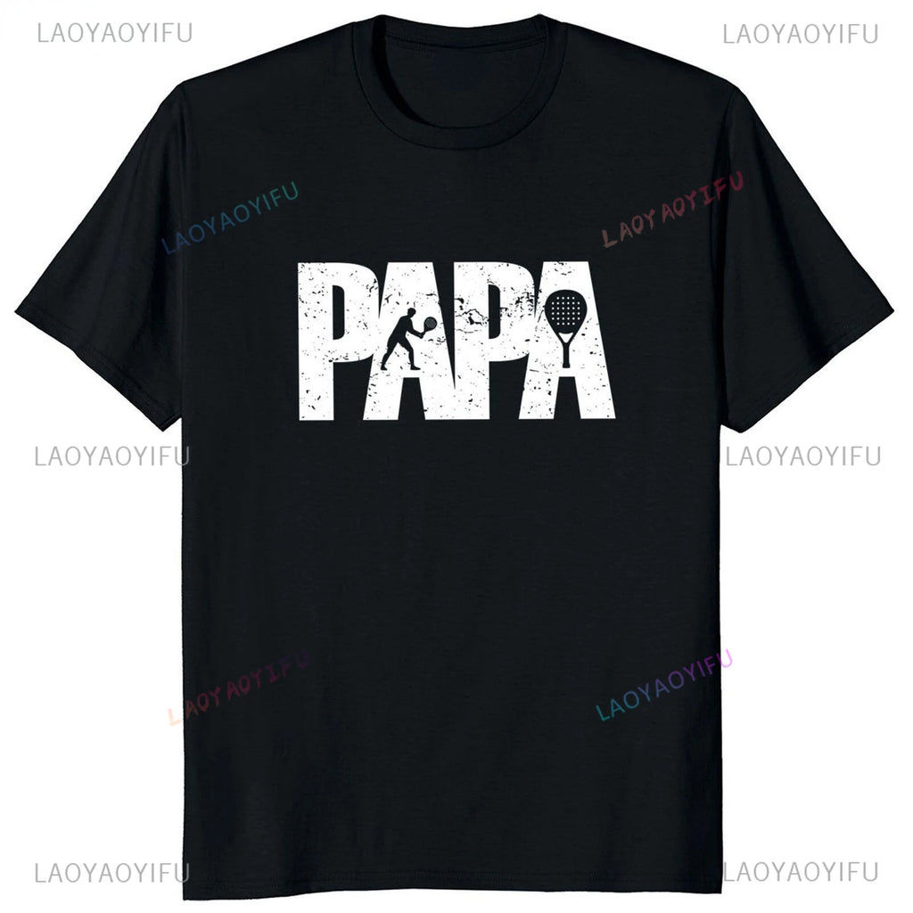 Porque Pierdo al Padel – Funny Cotton Graphic Tee for Men