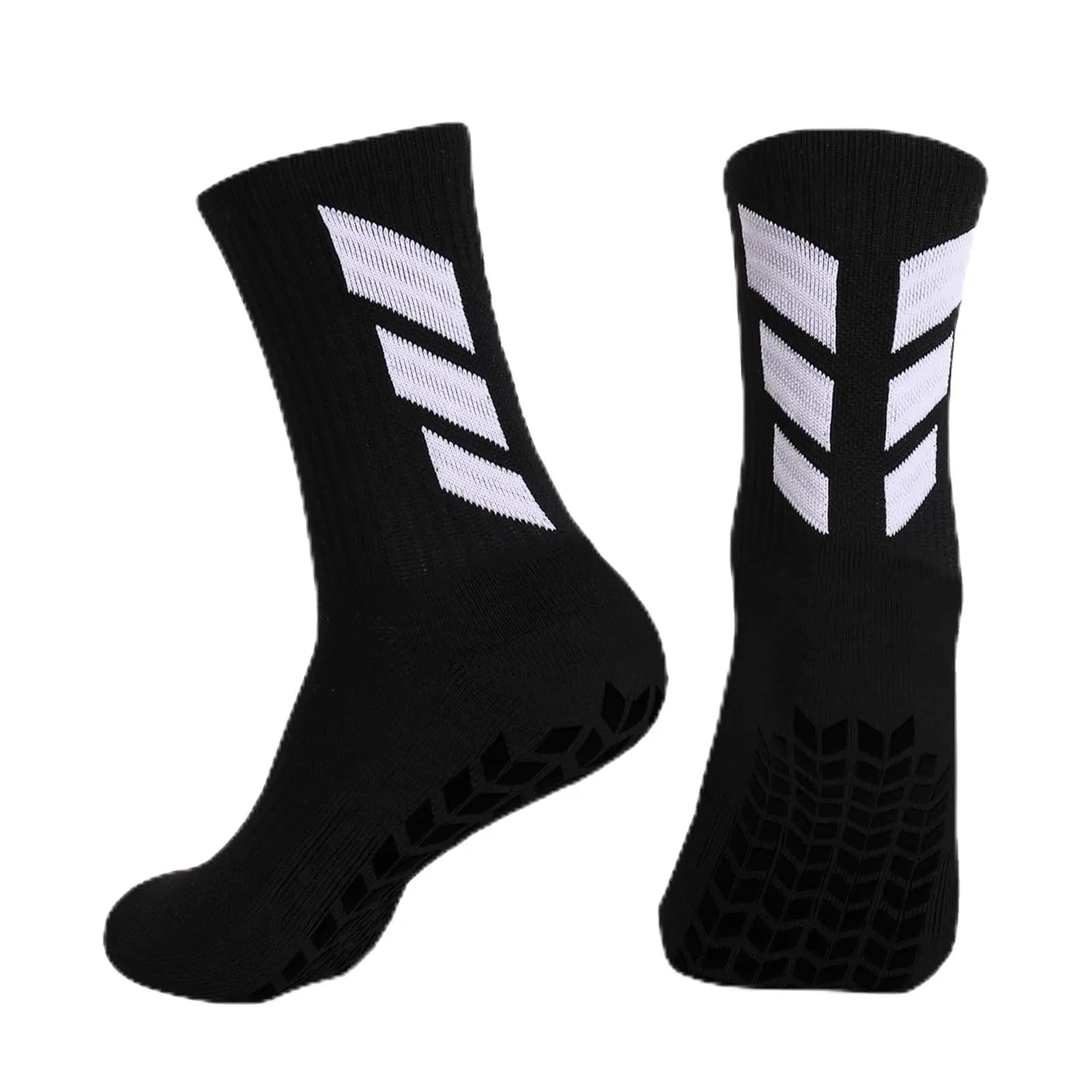 Men’s Anti-Slip Performance Socks – Grip-Enhanced Court Comfort (1 Pair)