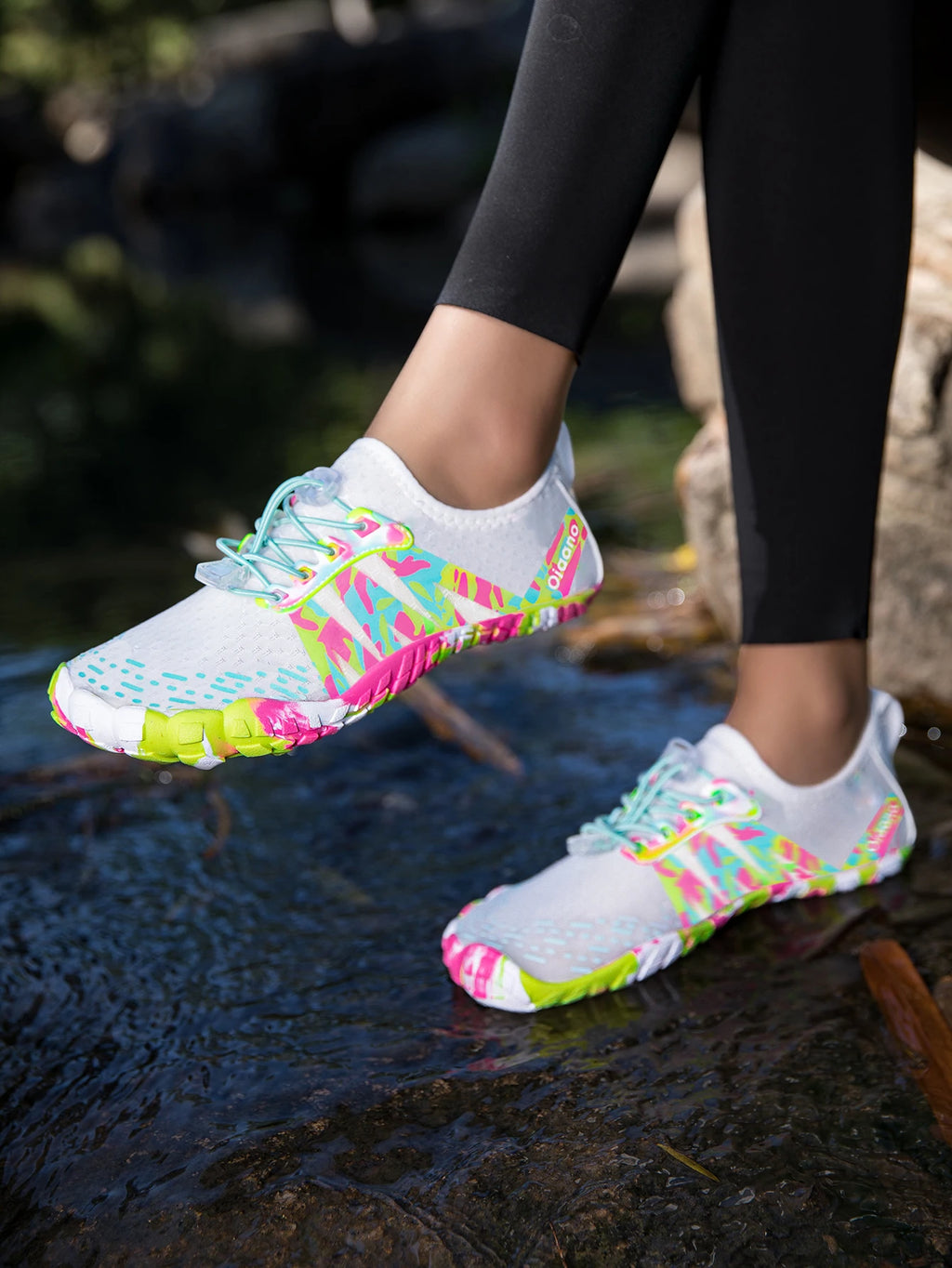 Oiaano Unisex Sports Shoes | Anti-Slip Lightweight Breathable Barefoot Running & Outdoor Walking Shoes