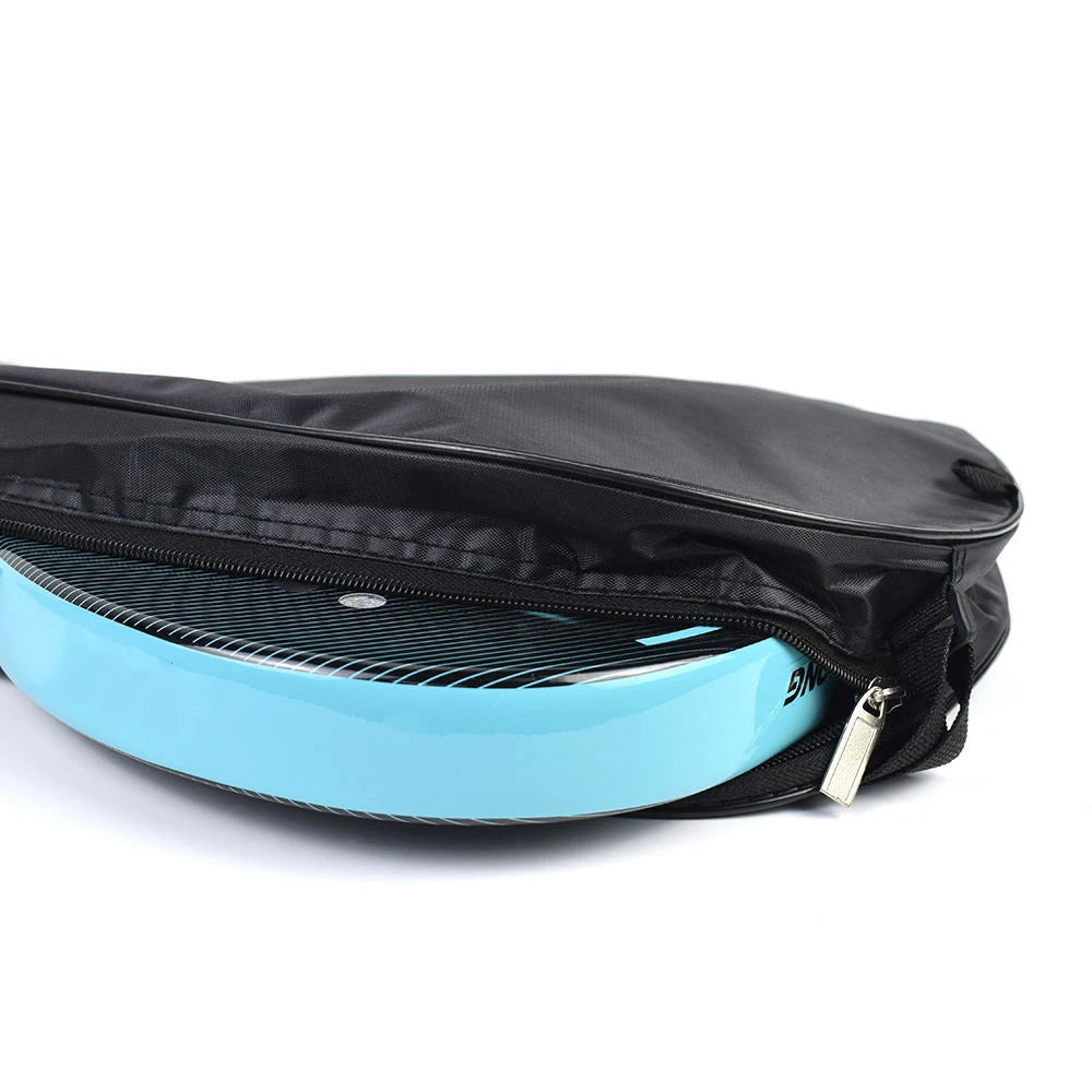 Black Padel Paddle Oxford Bag Cover – Lightweight Tennis & Padel Racket Shoulder Bag for Men & Women