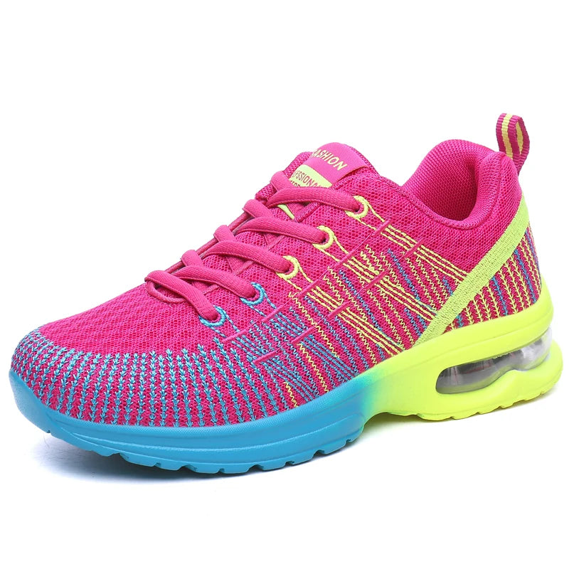 Women's Breathable Running & Walking Sports Shoes – Non-Slip Athletic Sneakers