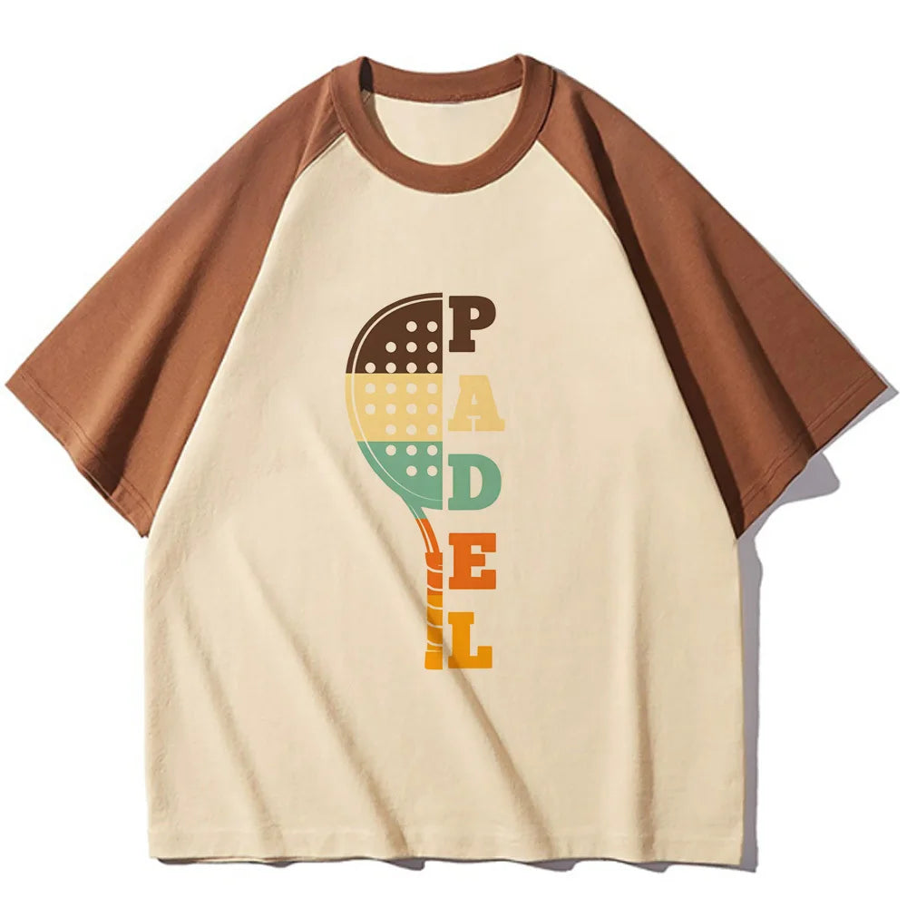 Juniors’ Padel Printed Shirt – Lightweight & Breathable Sports Top for Kids