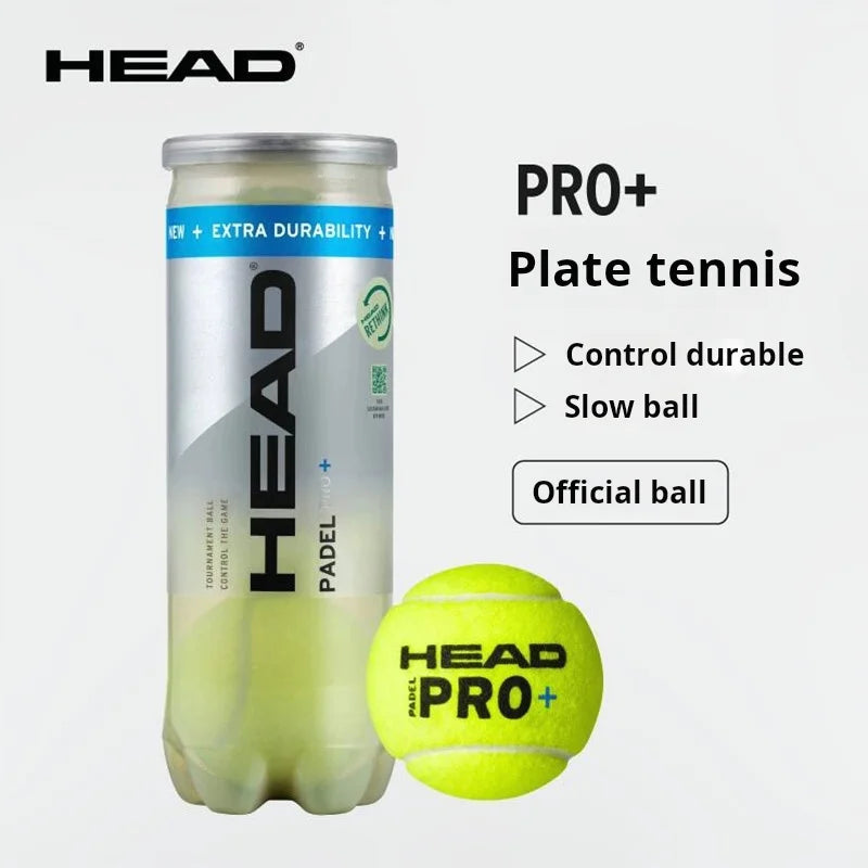 HEAD Controlled Padel Tennis Balls – 1 Can (3 Balls) for Training & Tournament