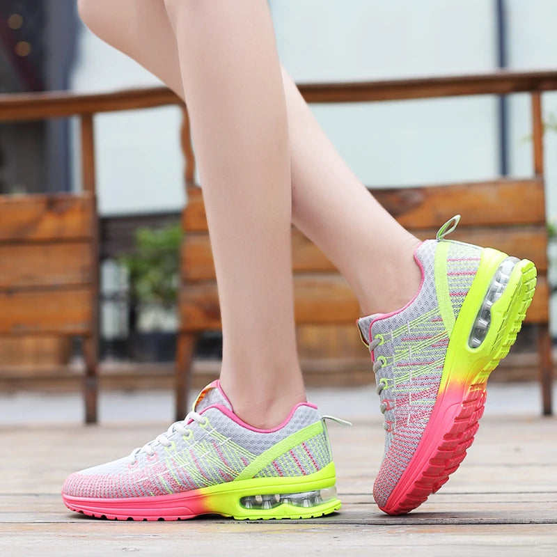 Women's Breathable Running & Walking Sports Shoes – Non-Slip Athletic Sneakers