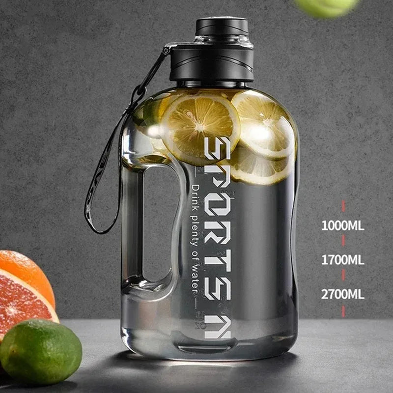 1.7L Large Sports Water Bottle | Portable Gym, Cycling & Fitness Hydration Kettle