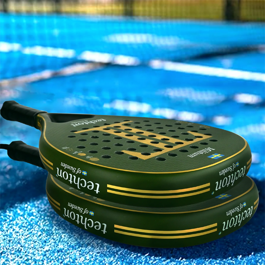 Carbon Fiber Padel Racket with EVA Foam Core – Lightweight Beginner Tennis Paddle