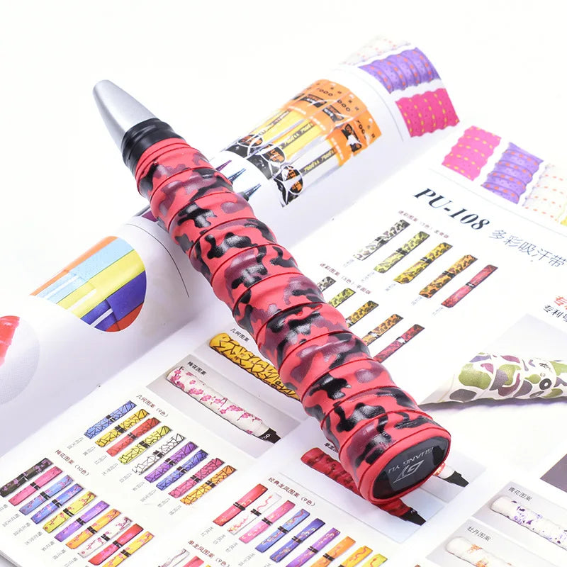 3pcs Camouflage Sports Racket Overgrips – Padel & Tennis Grip Tape