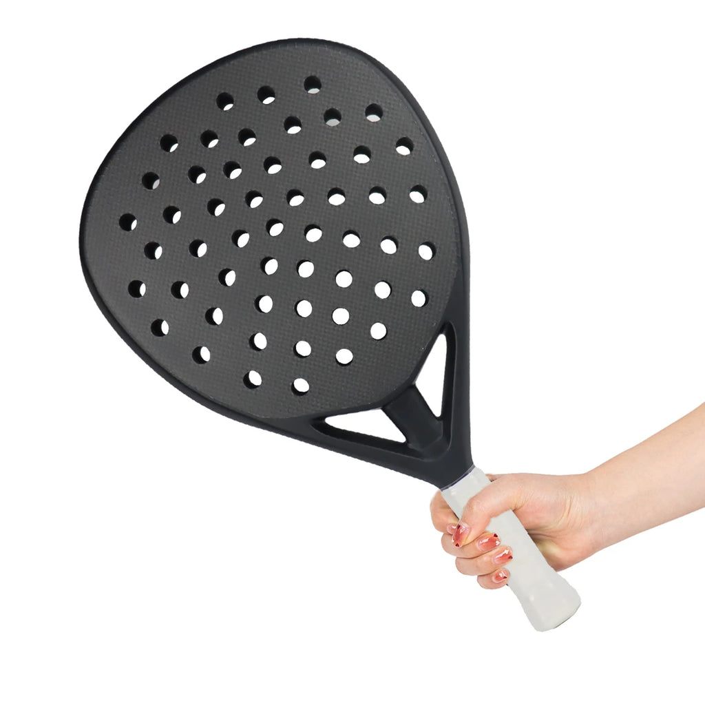 3K/12K Carbon Fiber Padel & Tennis Racket – EVA Foam Core for Men’s Training