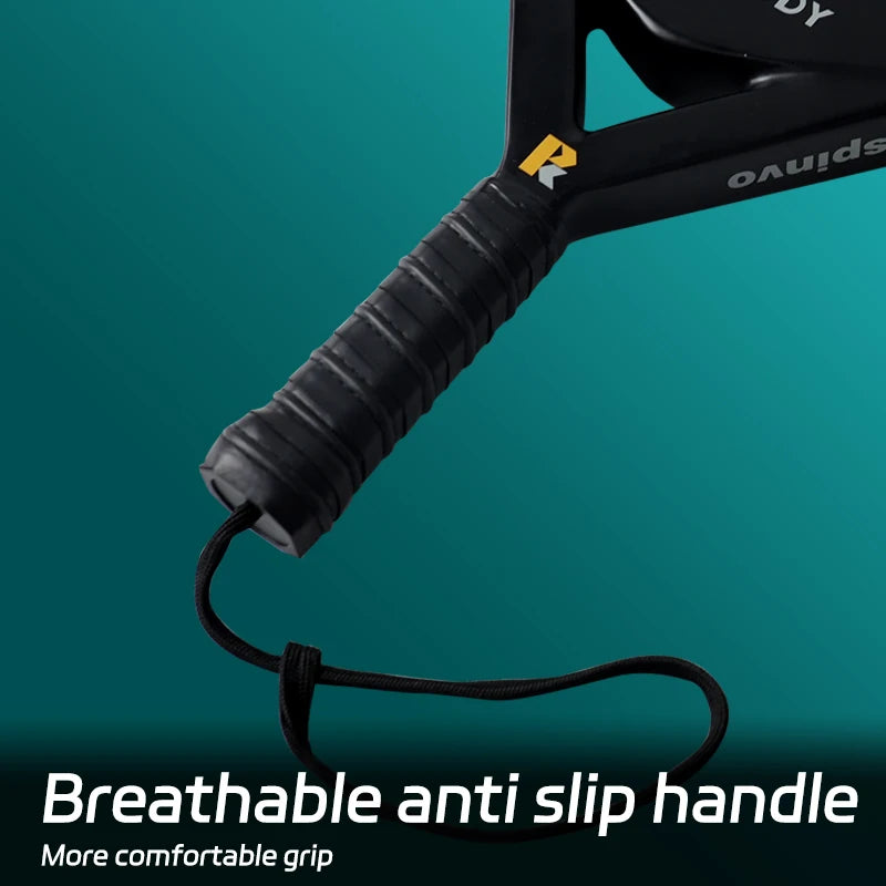 POWKIDDY Ultra-Light Carbon Fiber Padel & Tennis Racket – High Elasticity, Premium Quality