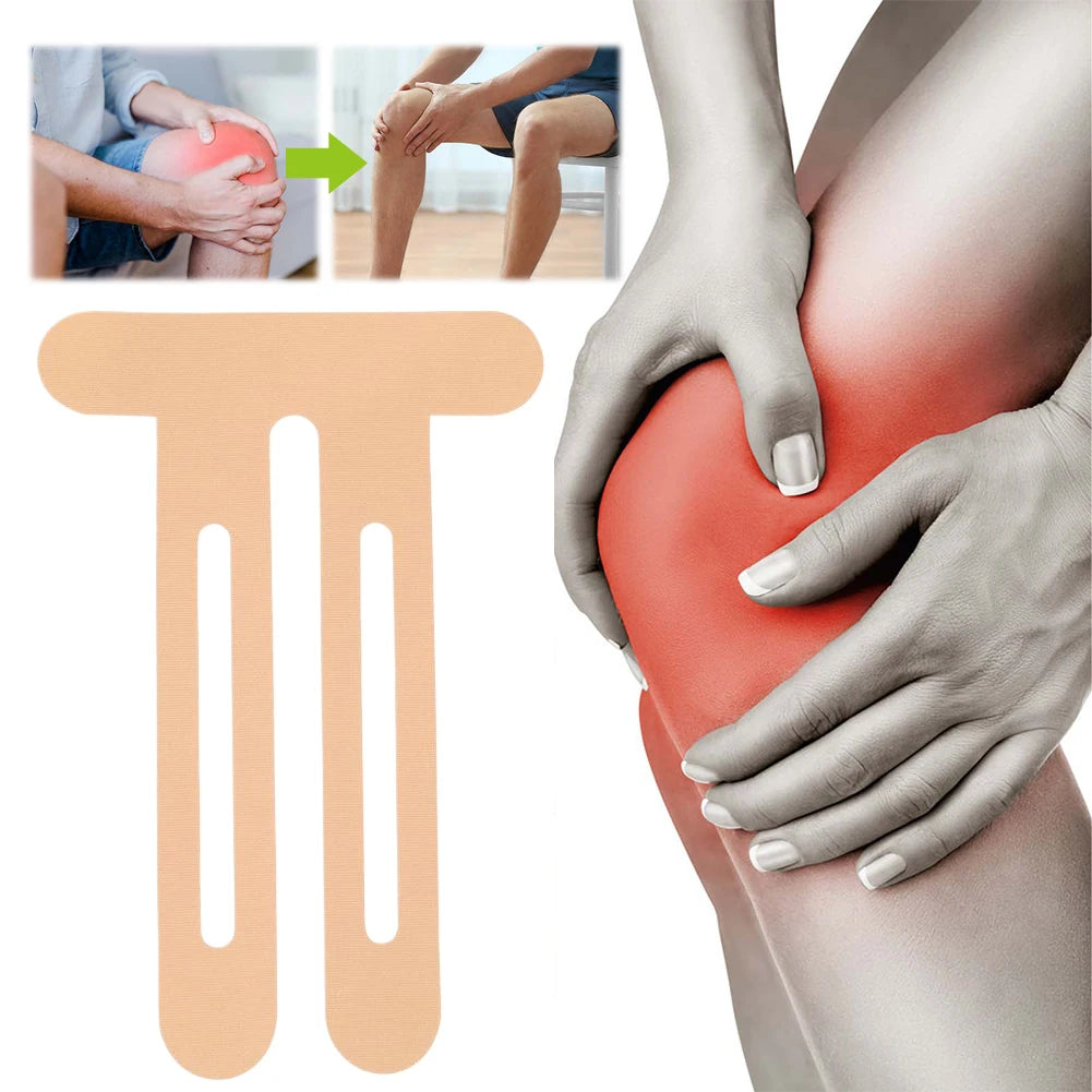 5Pcs Kinesiology Tape for Knee & Shoulder | Precut Athletic Muscle Support Tape for Padel, Tennis & Sports