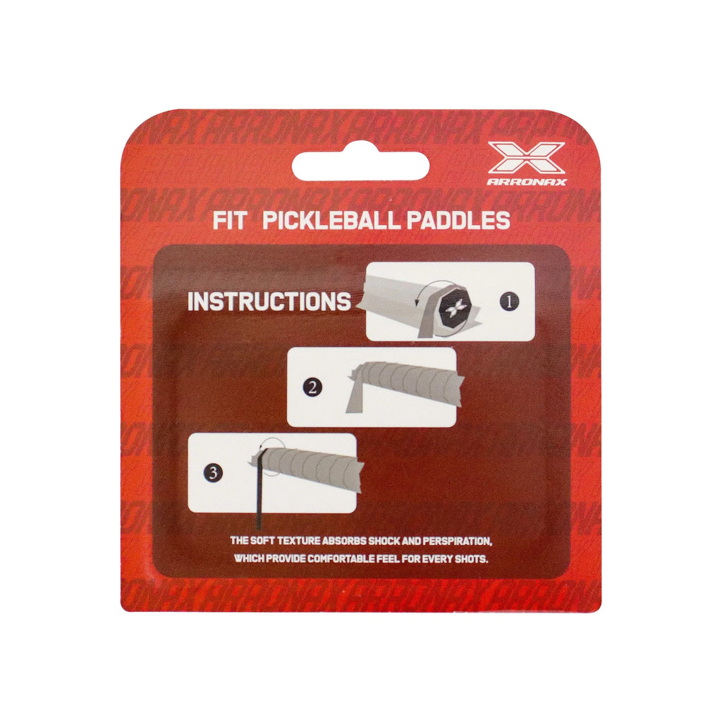 3pcs Anti-Slip Racket Grip – Sweatband & Shock Absorbing Overgrips