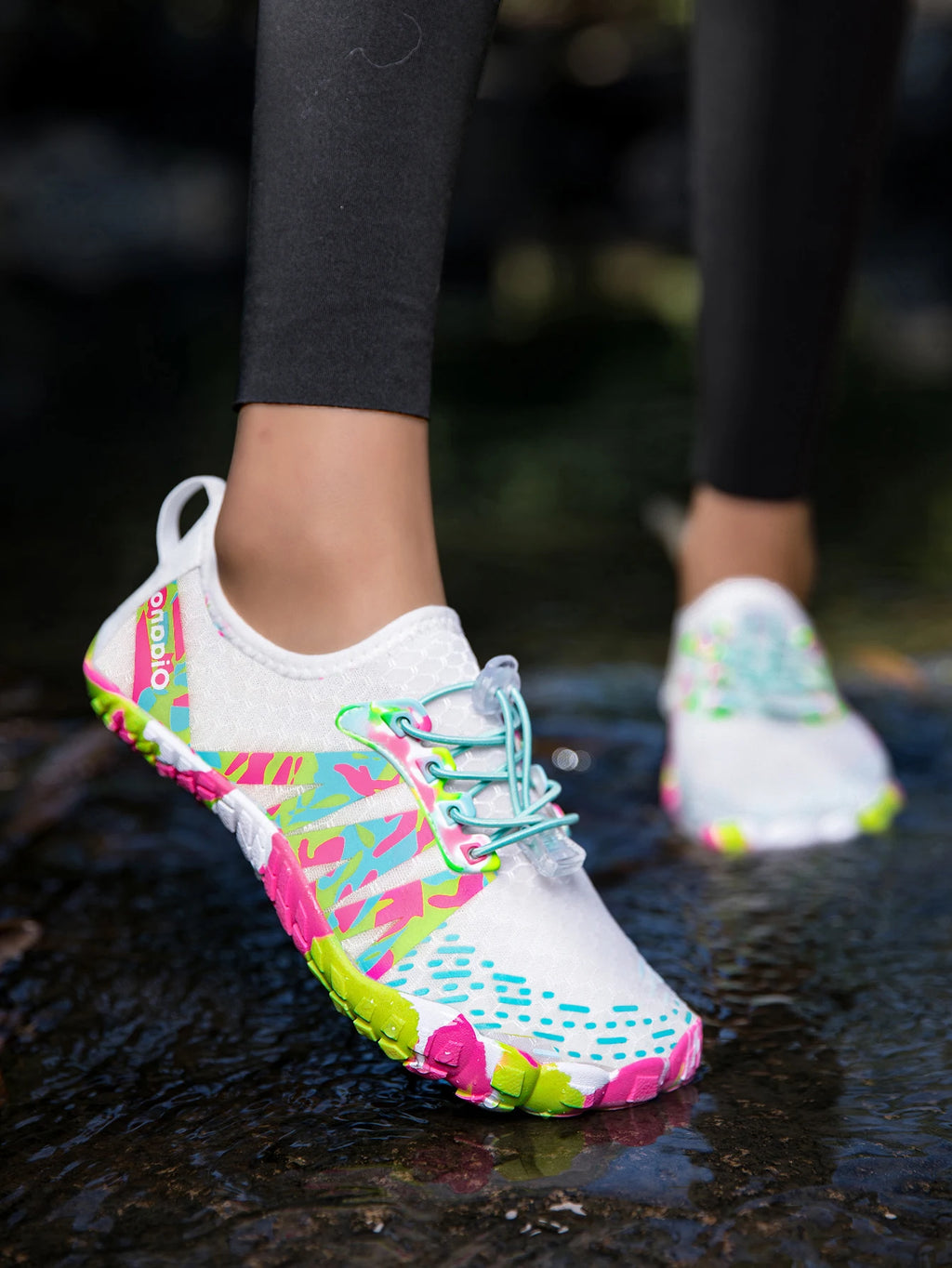 Oiaano Unisex Sports Shoes | Anti-Slip Lightweight Breathable Barefoot Running & Outdoor Walking Shoes