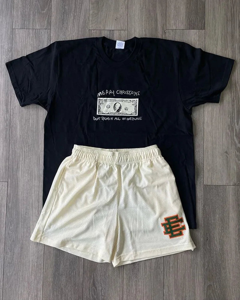 Eric Emanuel EE Men’s Padel/Tennis Shorts – Quick-Dry Summer Training Shorts with Signature Style