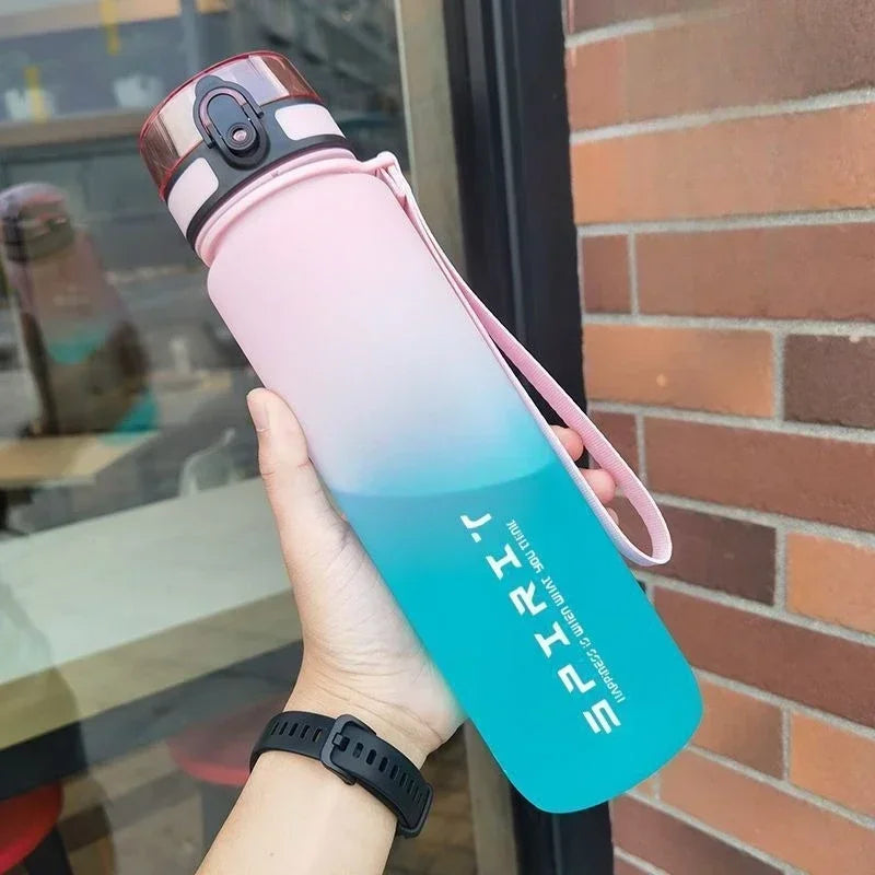 1L Leak-Proof Colorful Court Water Bottle – Portable & Durable
