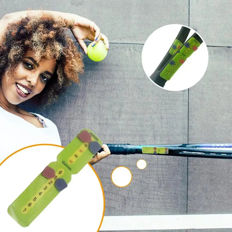 Tennis & Padel Racket Score Keeper – Portable Match Scoreboard for Players