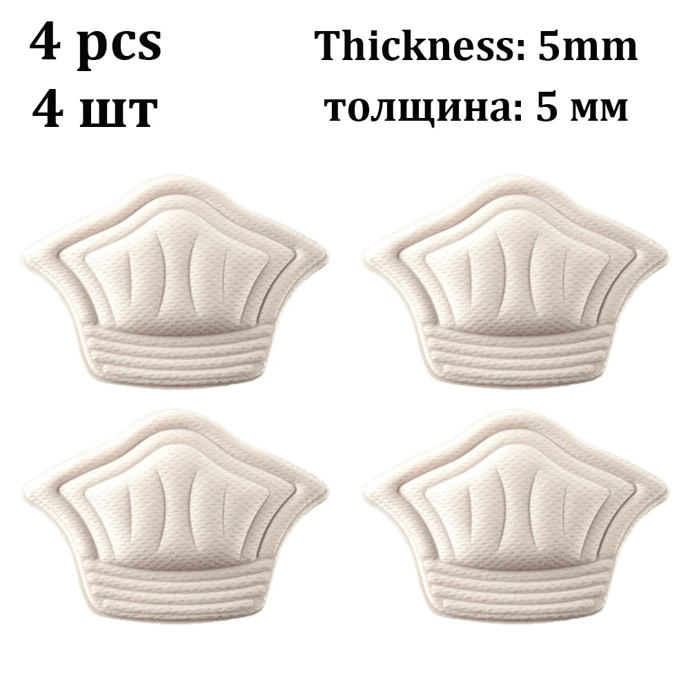 Sports Shoe Heel Pads – Anti-Wear Cushioned Insole Inserts & Foot Protectors
